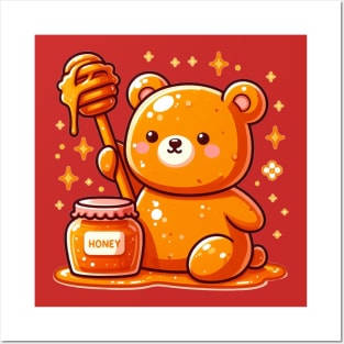 Honey Bear Posters and Art